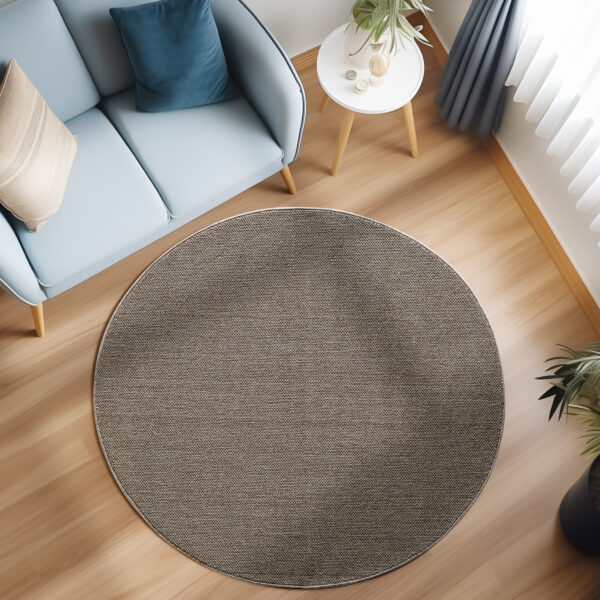 Modern Desenli Cool Halı Sisal Halı Bukleli Halı Kahve Halı Düz Renk Halı Salon Halısı Yuvarlak