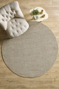 Modern Halı Sisal Bukleli Halı Bej Halı Salon Halısı Oturma Odası Halısı Yuvarlak Halı