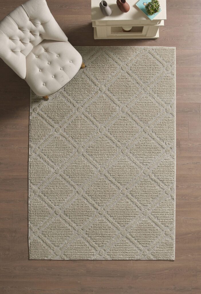 Modern Halı Özel Kesme Halı Salon Halısı Mutfak Halısı Yolluk Kolay Temizlenebilir Halı Bej Halı