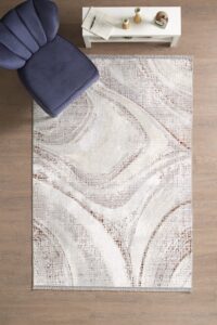 Pamuk Tabanlı Yumuşak Dokulu Salon Halısı Oturma Odası Halısı Mutfak Halısı Dokuma Halı Bambu Halı