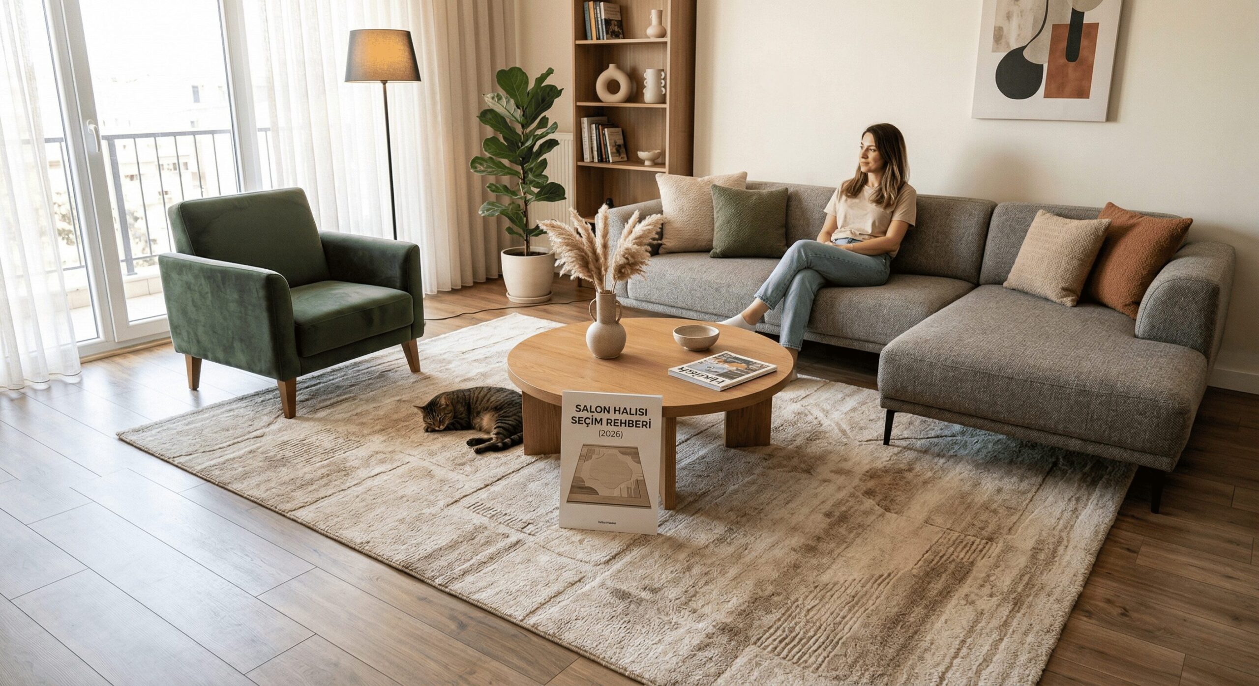 Salon Halısı Nasıl Seçilir? 2026 Ölçü, Renk ve Malzeme Rehberi