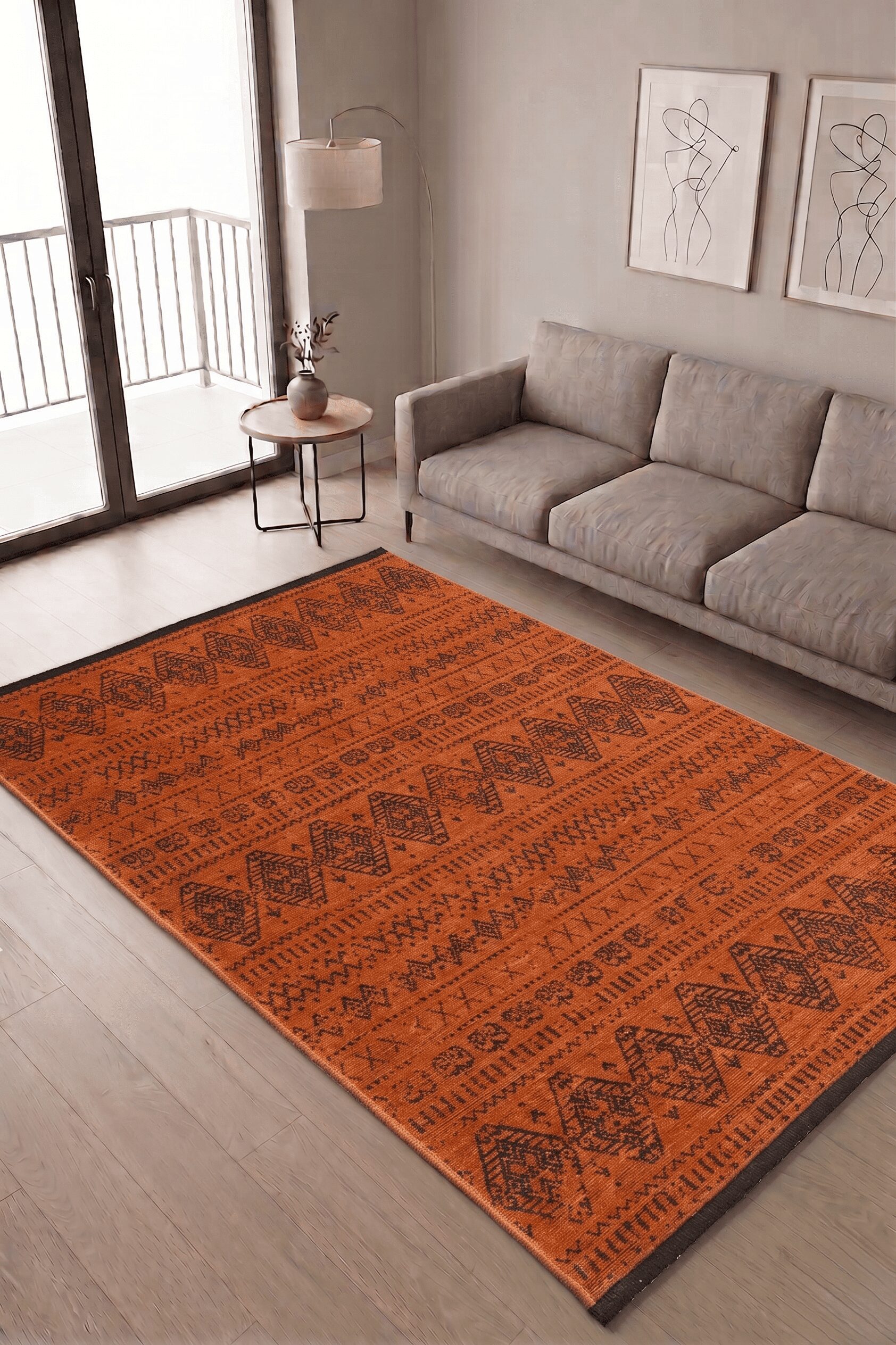 Şönil Halı Salon Halısı Mutfak Halısı Şönil Kilim Leke Tutmaz Halı Makinede Yıkanabilir Kaymaz Taban